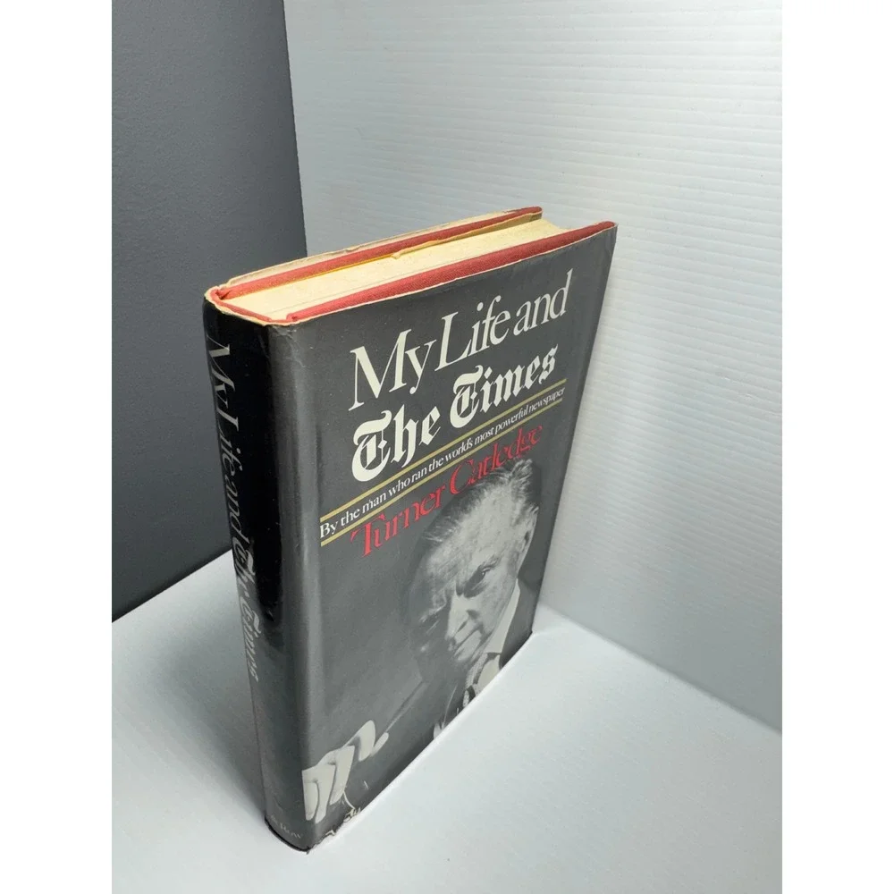 Turner Catledge My Life and The Times 1971 First Edition Hardcover DJ Vintage